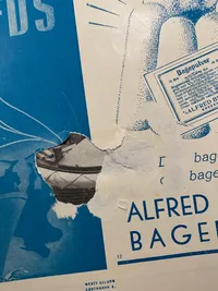 Originalt nationalt blad fra ww2