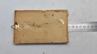 Antikt Dukkehus maleri. originalt