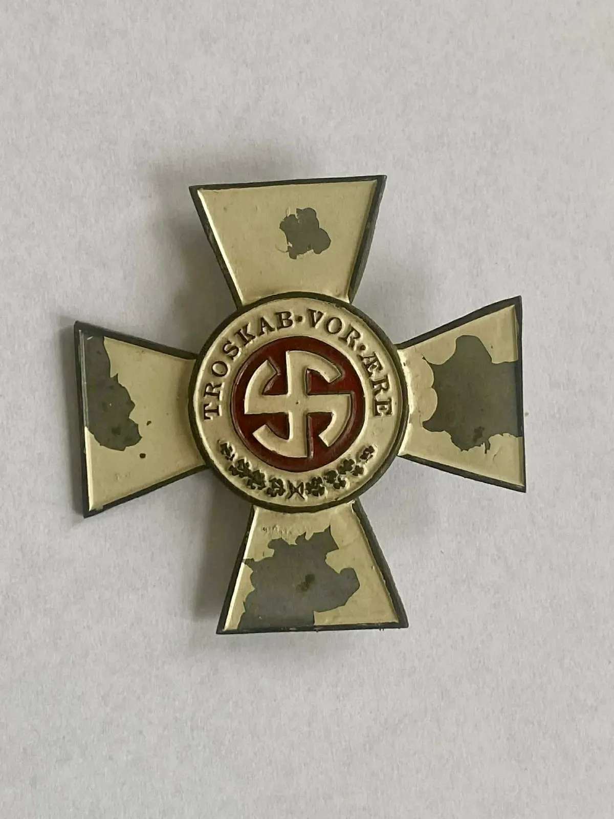 sjældent Schalburg kors WW2, 0riginalt