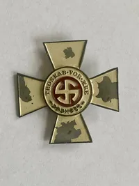 sjældent Schalburg kors WW2, 0riginalt
