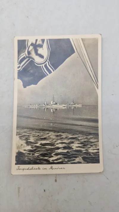 Tysk ww2 postkort, originalt