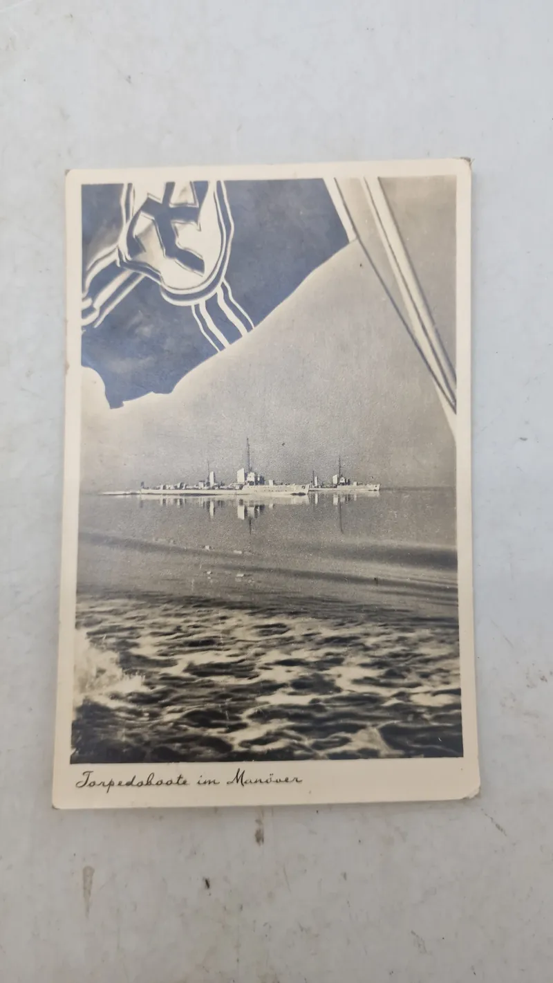 Tysk ww2 postkort, originalt