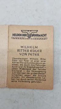 Tysk ww2 WHW minibog, original