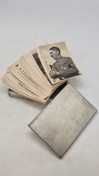 Samling tyske samlekort, ww2, originale