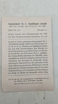 Samling tyske samlekort, ww2, originale