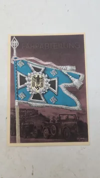 Tysk ww2 postkort, originalt