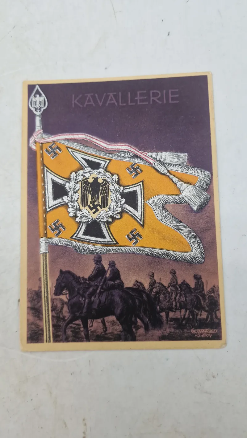 Tysk ww2 postkort, originalt