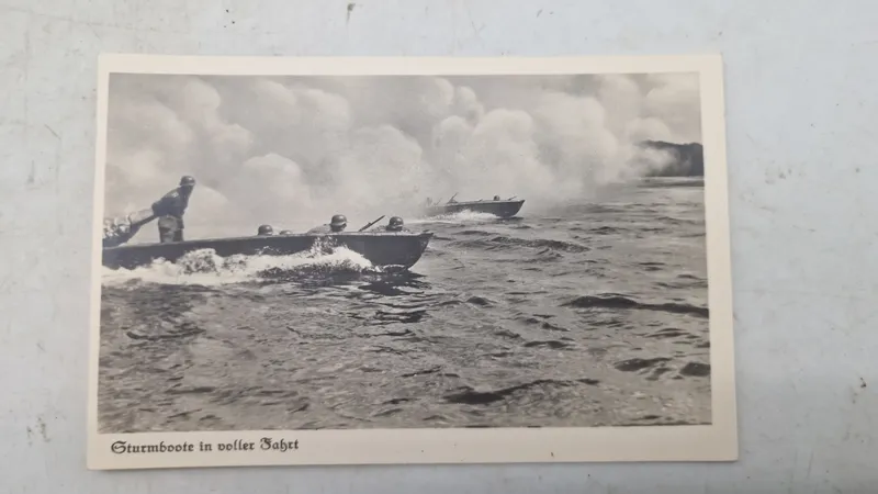 Tysk ww2 postkort, originalt