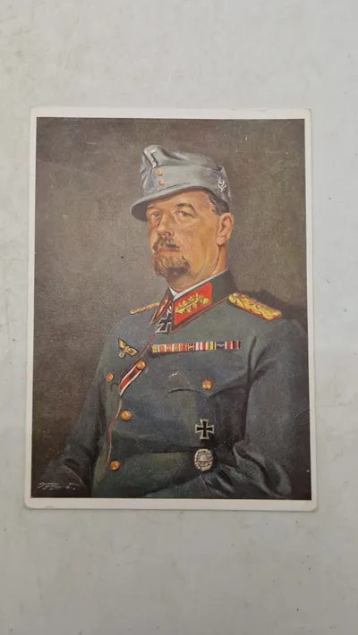 Tysk ww2 postkort, originalt