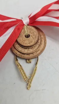 Dansk smykke lavet for at vise sin nationale sindelag under ww2, original