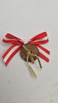 Dansk smykke lavet for at vise sin nationale sindelag under ww2, original