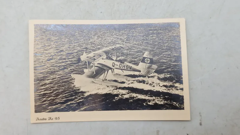 Tysk ww2 postkort, originalt