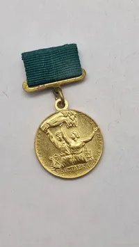 sovjetisk medalje for deltagelse i Den Al-Union Landbrugsudstilling (VSKhV), original
