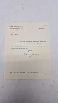 Den Svenske Nordstjerne orden tildelt Fritz Carl Vilhelm von Magius (1903–1969)
