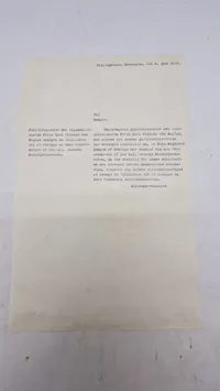 Den Svenske Nordstjerne orden tildelt Fritz Carl Vilhelm von Magius (1903–1969)