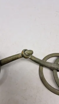 bronze horse bridle bit