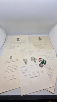 Politi medalje fra  Fritz Carl Vilhelm von Magius (1903–1969)