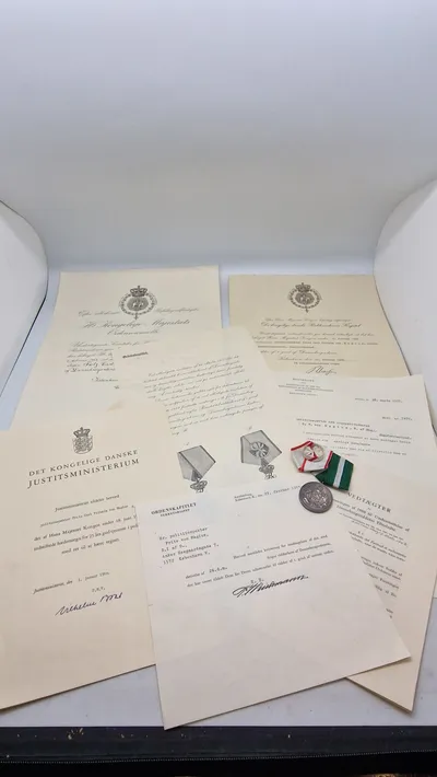 Politi medalje fra  Fritz Carl Vilhelm von Magius (1903–1969)
