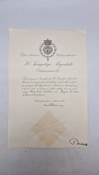 Politi medalje fra  Fritz Carl Vilhelm von Magius (1903–1969)