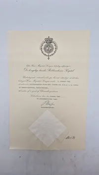 Politi medalje fra  Fritz Carl Vilhelm von Magius (1903–1969)