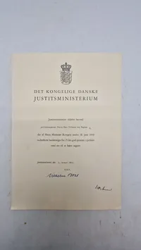 Politi medalje fra  Fritz Carl Vilhelm von Magius (1903–1969)