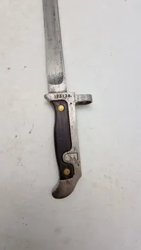 dansk gevær 89 bajonet (lang model 1915). Original