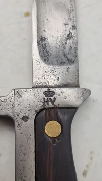dansk gevær 89 bajonet (lang model 1915). Original