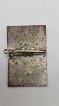 "Deine Hand Dem Handwerk“ tinnie med hagekors WW2 . Original