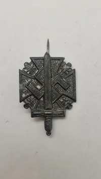 NSKOV (Nationalsozialistische Kriegsopferversorgung) tinnie. Original