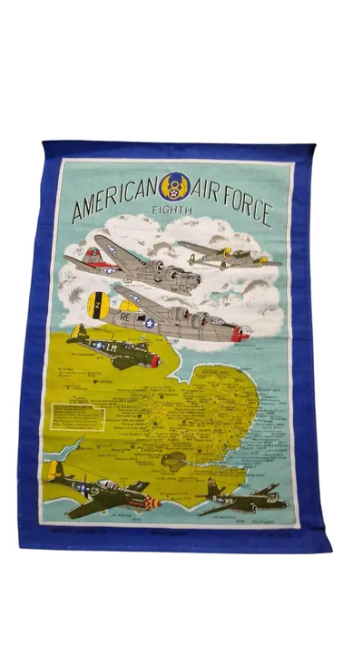 American Air Force Eighth Air Force stofklæde, ww2. Originalt