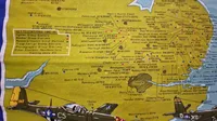 American Air Force Eighth Air Force stofklæde, ww2. Originalt