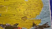 American Air Force Eighth Air Force stofklæde, ww2. Originalt