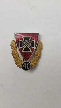 Nationalsozialistischer Reichskriegerbund tinnie. Original