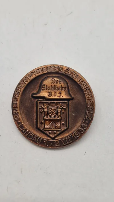 1933 “Der Stahlhelm” Army Sports Competition Badge. Original