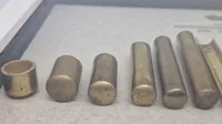 Display: AMA Trækstadier for US Garand kaliber 30-06 / 7,62 x 63 mm samt løsptr.
Ammunitionsarsenalet 1951-1971-2008