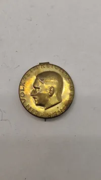 PROPAGANDA PIN "EIN VOLK, EIN REICH, EIN FÜHRER". Original