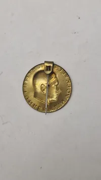 PROPAGANDA PIN "EIN VOLK, EIN REICH, EIN FÜHRER". Original
