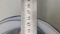 Holmegaard glas skål, 1989. Original