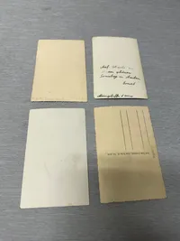 Original Tyske WW2 portrætter i postkort størrelse