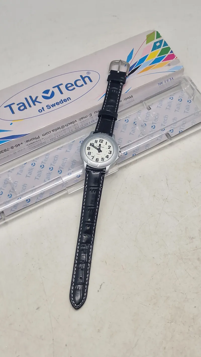 Talktech armbåndsur med æske