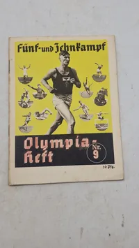 Olympiade hæfter fra 1936. Originale