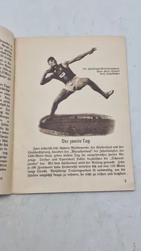 Olympiade hæfter fra 1936. Originale