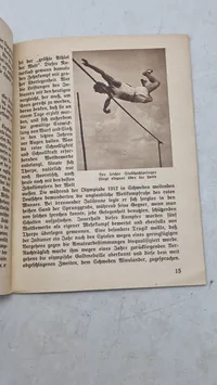 Olympiade hæfter fra 1936. Originale