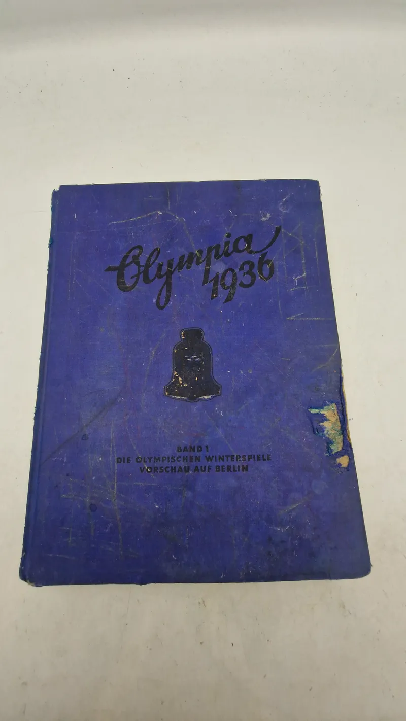 Samlebog fra olympiaden i 1936. Originalt