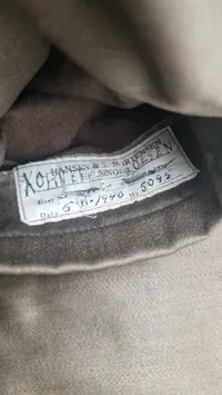 Dansk M23 officer, 1940 dateret