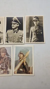 Samling postkort med ritterkreuzträgere. Originale?