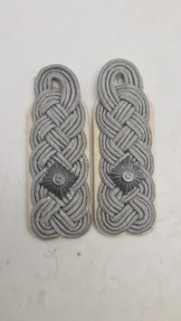 Tyske Officers skulderstropper infanteri Oberstleutnant WW2, originale