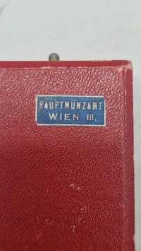 Æske for Medaille zur Erinnerung an den 13. März 1938". Original