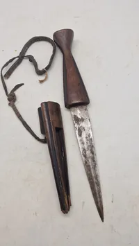 Afrikansk jagtdolk. Original