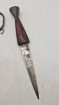 Afrikansk jagtdolk. Original